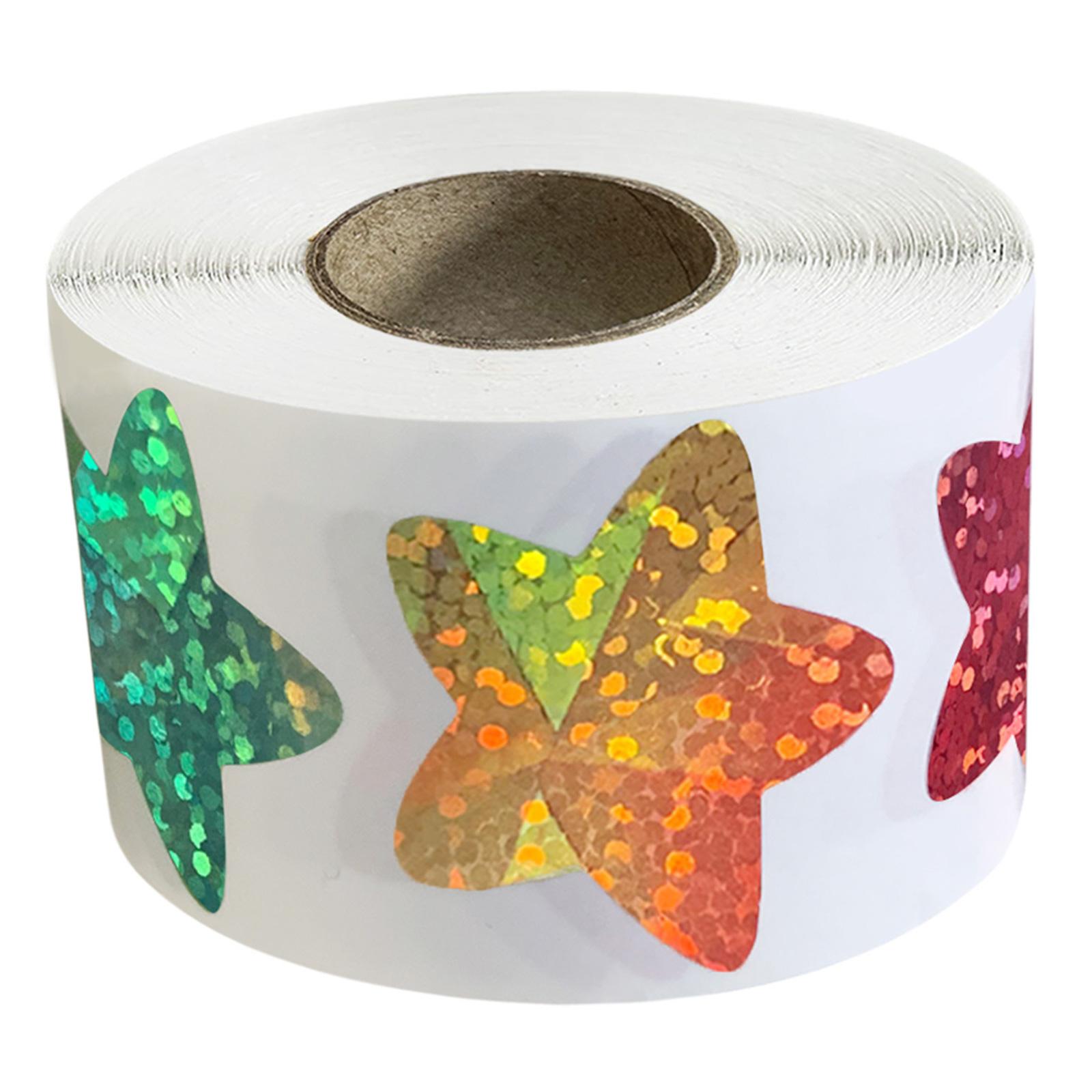 

500 шт. Наклейка-звезда 25 мм Пятиконечная звезда Наклейка для скрапбукинга Фотоальбом Журнал Самоклеящаяся Оберточная этикетка