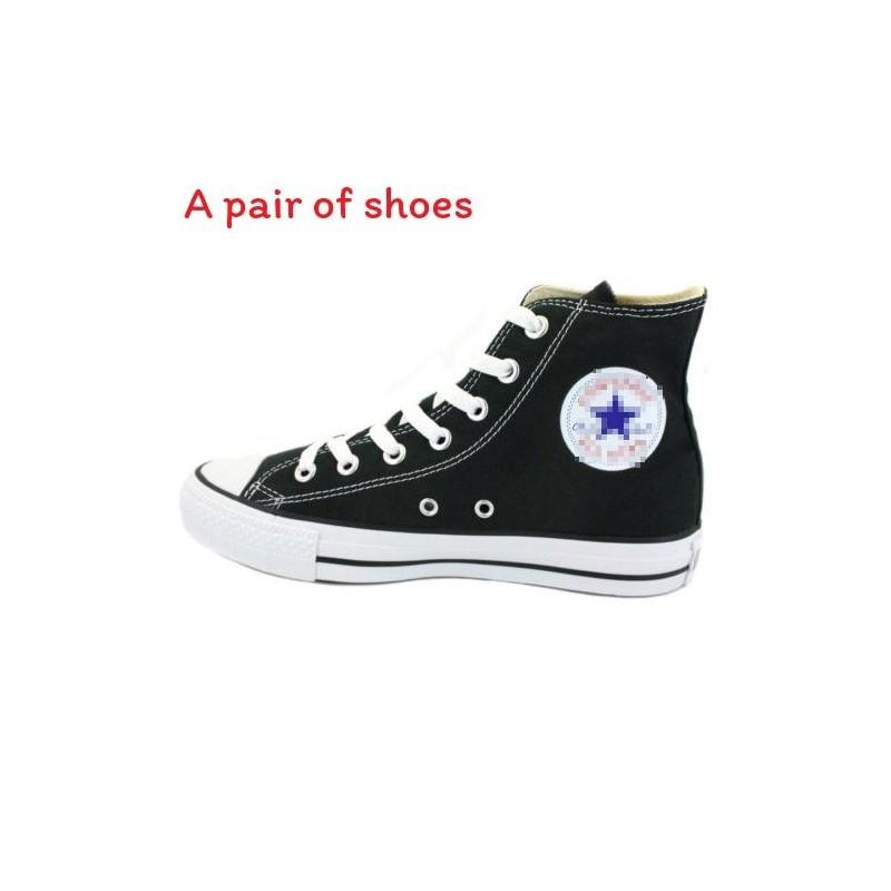 Sneakers Alte Classiche in Tela per Uomo e Donna con Suola in Gomma per Uso Casual