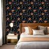 Peel and Stick Wallpaper Pumpkin Gothic Self Adhesive Removable Contact Paper Halloween Wall Cabinet Decor Wallpaper