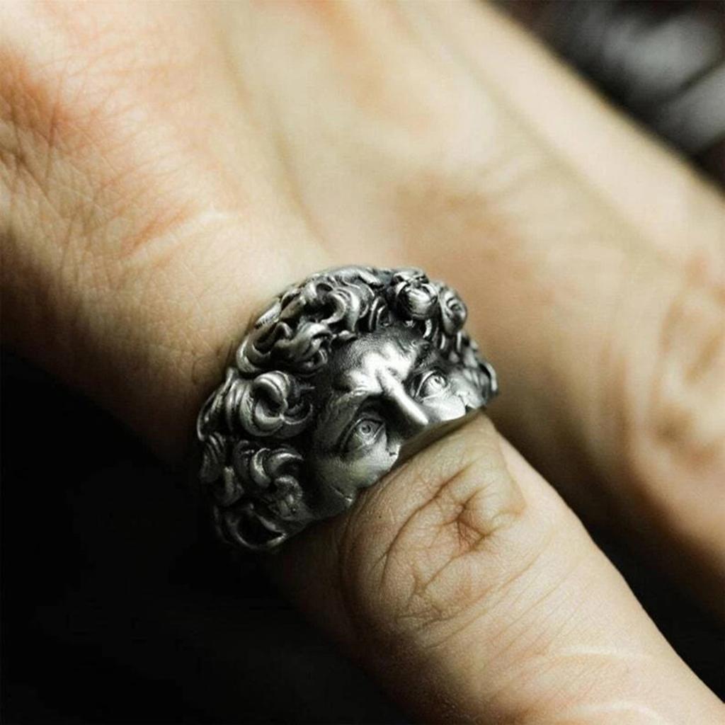 Vintage Styles Hammered Silver Ring Sturdy Quality Silver Artisanal Crafted Unisex Accessory For Daily Wear