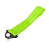 2pcs Fluorescent Green Universal Car Tow Towing Hook Bumper Trailer Belt Strap