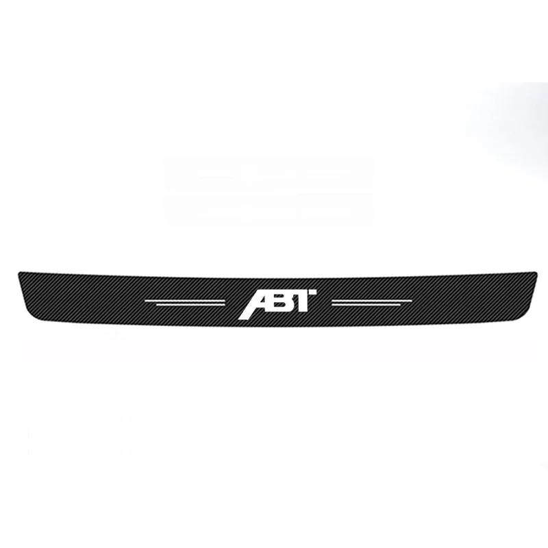 Car Door Sill Scratch Resistent Stickers Threshold Pad for Volkswagen VW ABT Rline GTI Golf Jetta Touareg Bora Scirocco Sagitar