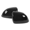 2pcs Side Rearview Mirror Cover ABS Black Trim Cap Replacement for MercedesBenz CLA C118 2020+