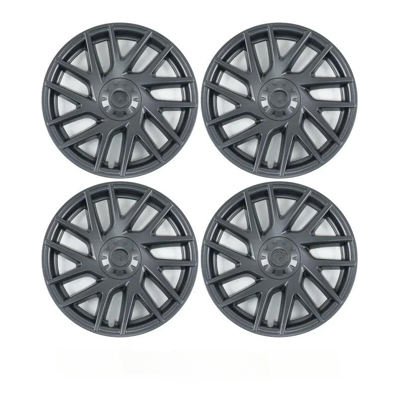 4PCS For TESLA Model 3 Highland 2024 Vehicle Full Coverage Wheel Cover Cap 18 Inches Hubcaps Automobile Replacement Accessories
