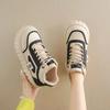 Hightop Height Up Very High Heel Shoes Luxury Brand Tennis Woman Heel Size 45 Sneakers Sports Baskette Lofer New Style