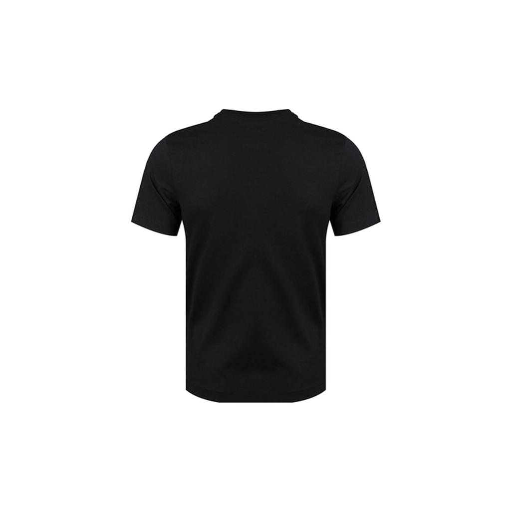 Nike T Shirts Men's Black Crew Neck Moderate Straight Fit CV1047-010