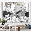 New Hot Japanese Anime Death Note Print Tapestry Wall Hanging Poster Bedroom Backdrop Wall Art Home Decor