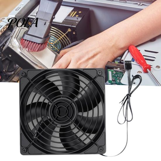 PC Case Fan Cooling Low Noise Quick Cool Down High Rotating Speed 3000RPM 4Pin Brushless Desktop Accessories Powerful