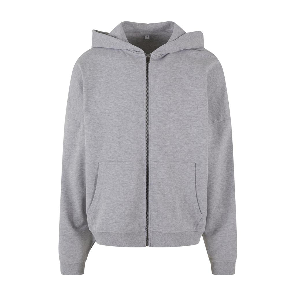 Build Your Brand Unisex Adult 90s Zipped Hoodie