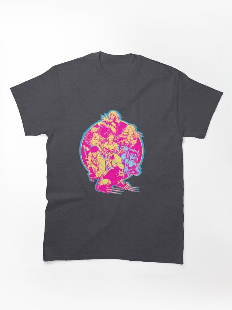 Wolverine and the X Men 90’s Retro Jim Lee X-Men Group Classic Unisex T-Shirt