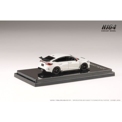 1/64 Honda CIVIC TYPE R (FL5) RACING BLACK Package/Genuine Optional Parts Equipped, Championship White