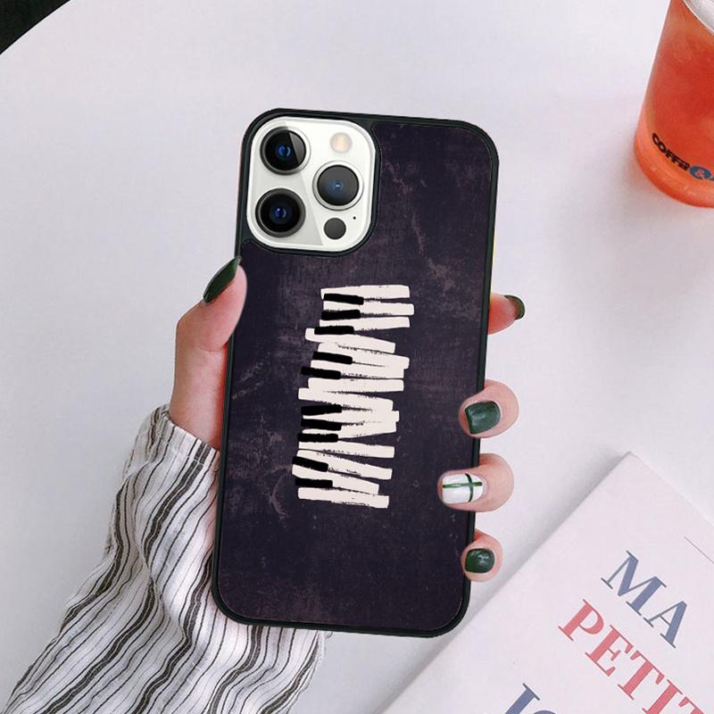 Music Piano Elegant Phone Case For iPhone 17 Air 14 13 12 16Pro Max 15  Plus Cover Shell Max coque