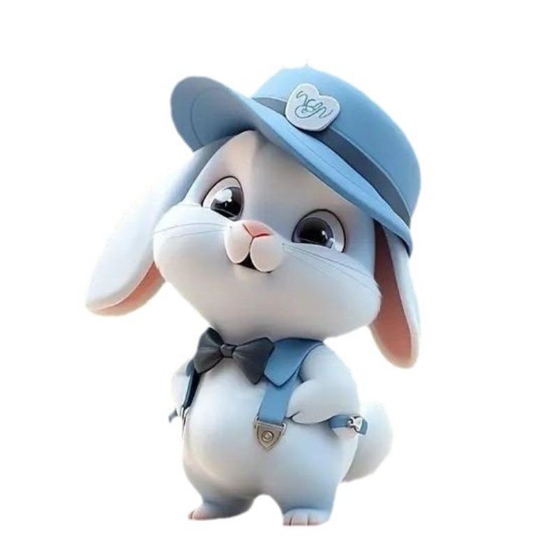 New Cute Personality Puppy Backpack Pendant Fashion Acrylic Flat Car Pendant Keychain Pendant