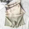 3pcs Men's Underwear for Autumn and Winter Flat Cornered Shorts Square Cornered Shorts Loose and Breathable Boxer Brief