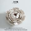 Dehua Ceramic Flower Incense Holder - Chinese Zen Aromatherapy Ornament Gift