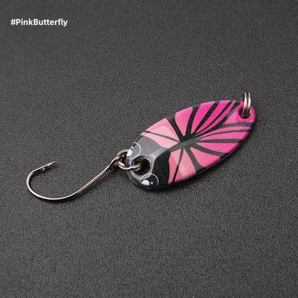 5 Pcs/Set 1.5G 2.5G 3.5G 5G Weight Spoon Fishing Lure Small Stream Lure Trout Fishing