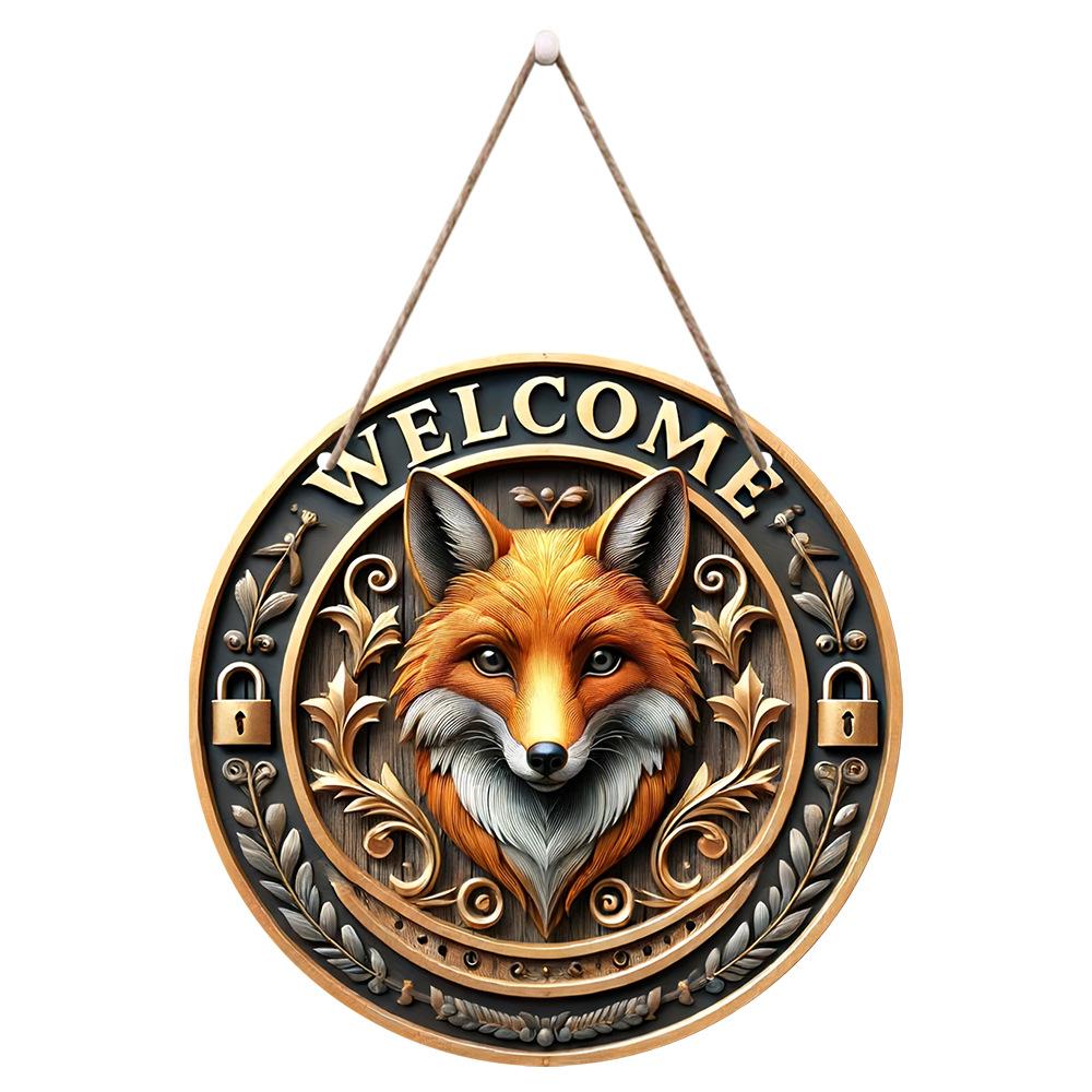 2D Atmosfer Ahşap Süslemeler, Duvar Süsleri, Ev Süslemeleri ve Kapı Plakaları