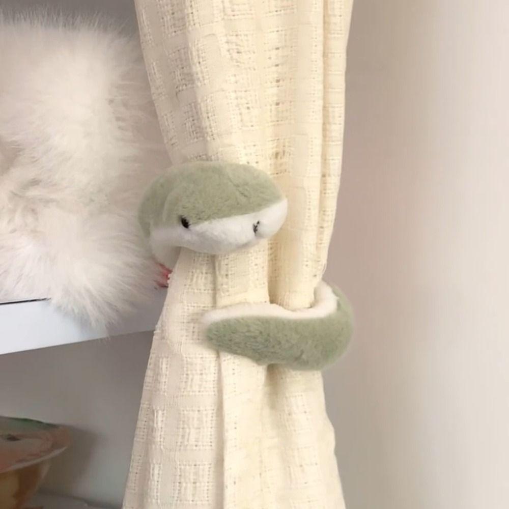 Small Green Snake Plush Toy Year Of The Snake Animal Snake Dolls Bag Decor Stuffed Snake  Kids Toy