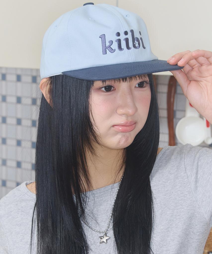 Kiibi Logo Two Tone Cap Sky Blue & Navy