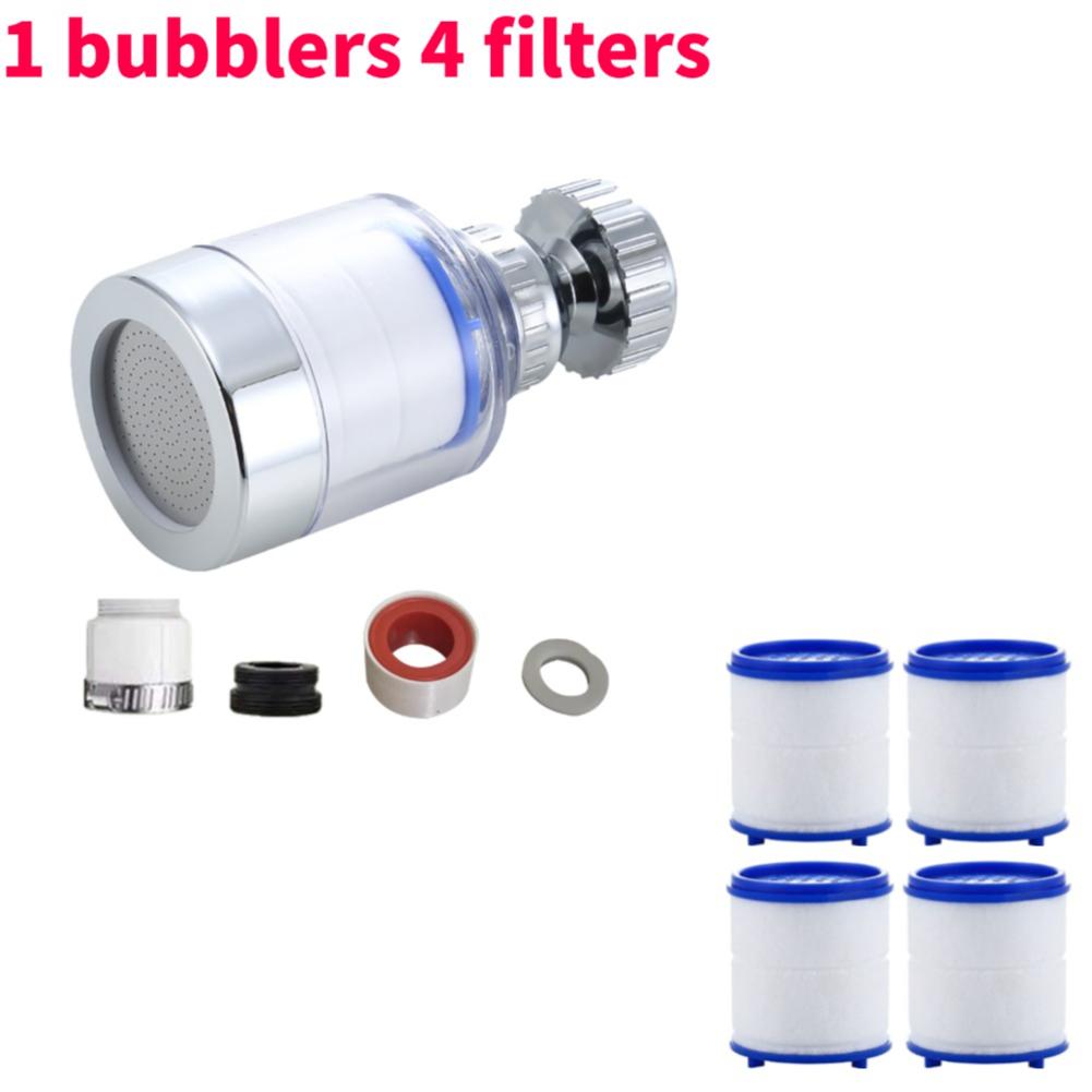 Faucet Filter Elements Water Purifier Filter Remove Chlorine Heavy Metal Faucet Adapter PP Cotton Filtration for Kitchen