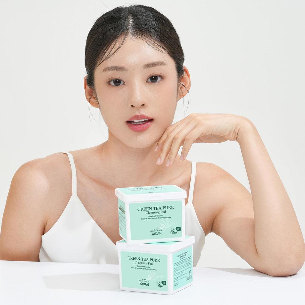 YADAH Green Tea Pure Cleansing Pad 200ml 60EA