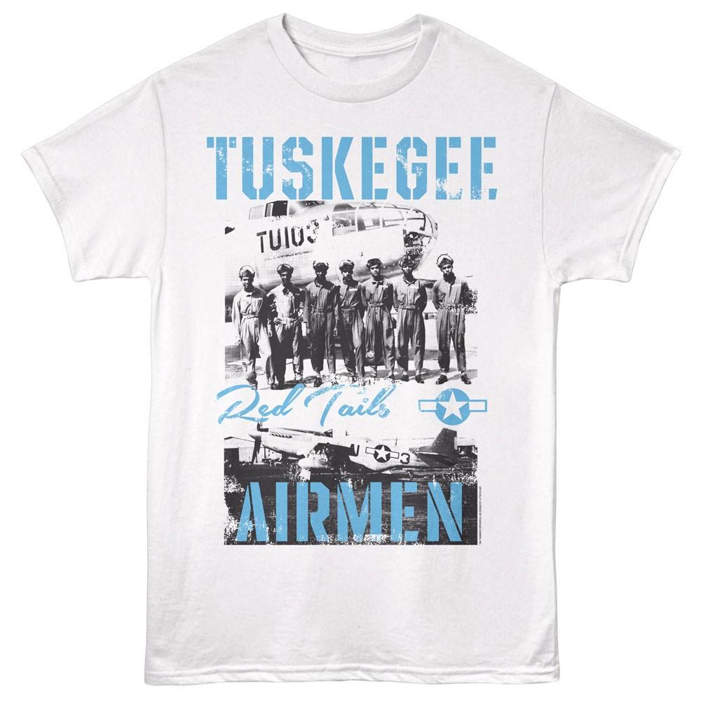 Tuskegee Airmen World War 2 Red Tails Men s T Shirt XXXXL