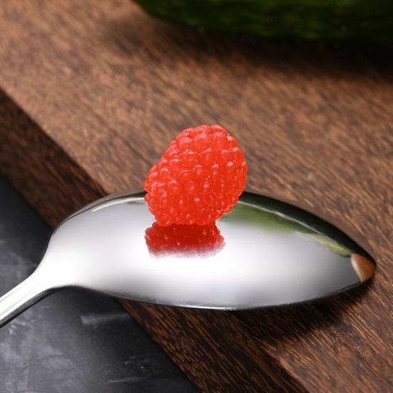 Stainless Steel Serving Spoon with Long Handle Polished Rust-Proof Deep Head Soup Rice Spoon Dishwasher Safe Utensil for Home Restaurant Buffet