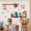 Creative Kitchen Wall Stickers Kitchen Utensils Wall Stickers Kitchen Dining Room Home Decoration Wall Stickers Self-adhesive Wall Stickers