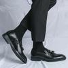 Men Loafers Tassel Business Men Shoes Black Brown Pu Shoes for Men with  Size 38-48 Mens Dress Shoes