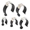 U Clips Holder Bracket T5 - T12 Type Black Plastic Dipped Clamps Lamp Support Lampholder for Pipe Clamps