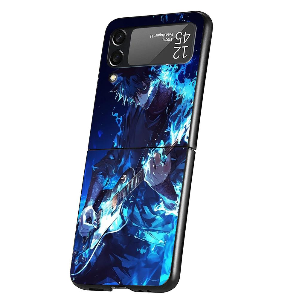 

Dabi MHA My Hero A-Academy Cover Phone Case For Samsung Galaxy Z Flip 7 6 5 4 3 5G Flip7 Flip6 Flip5 Flip4 Flip3 Black Fundas Sh Samsung Z Flip 4