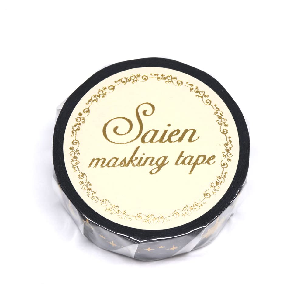 Kamiiso Sansho Japanese Washi Masking Tape In 15mm X 7m Illumination Made Japan SAIENUR-3043