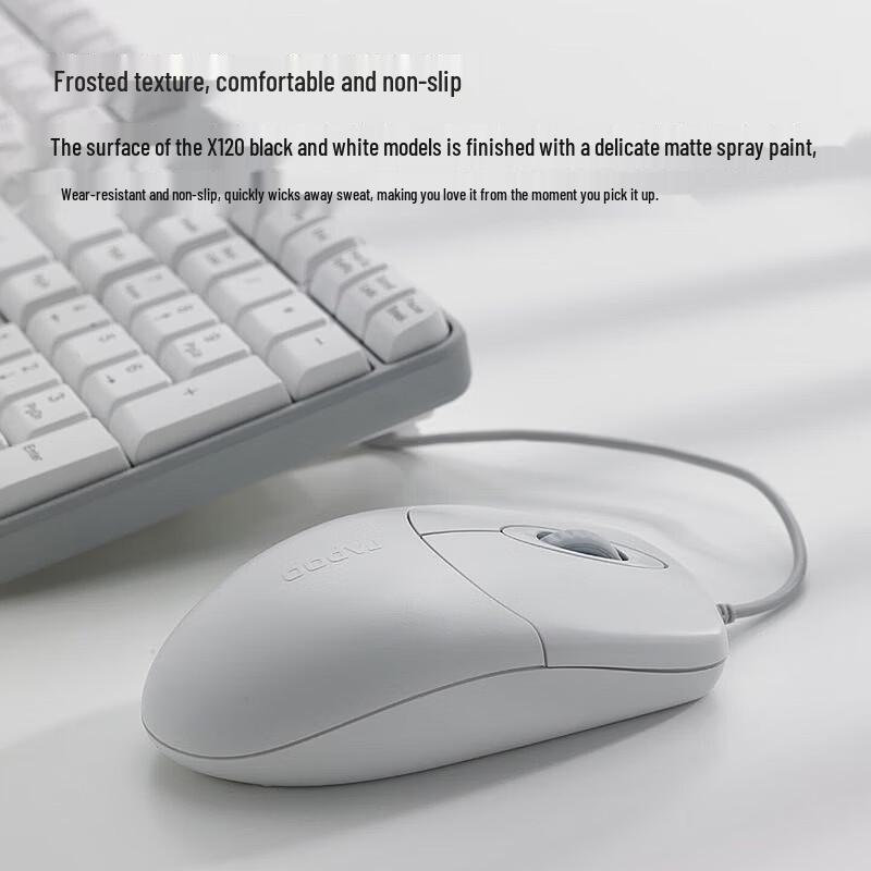 Rapoo X120PRO Wired Keyboard and Mouse Combo