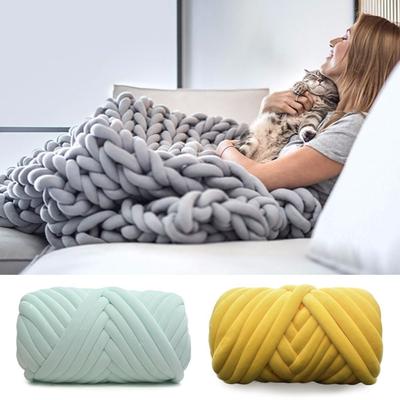 Novel Functional For Bag Blanket Velvet Thick DIY Hand Knitting Yarn Ball Crochet Yarn Woven Thread
