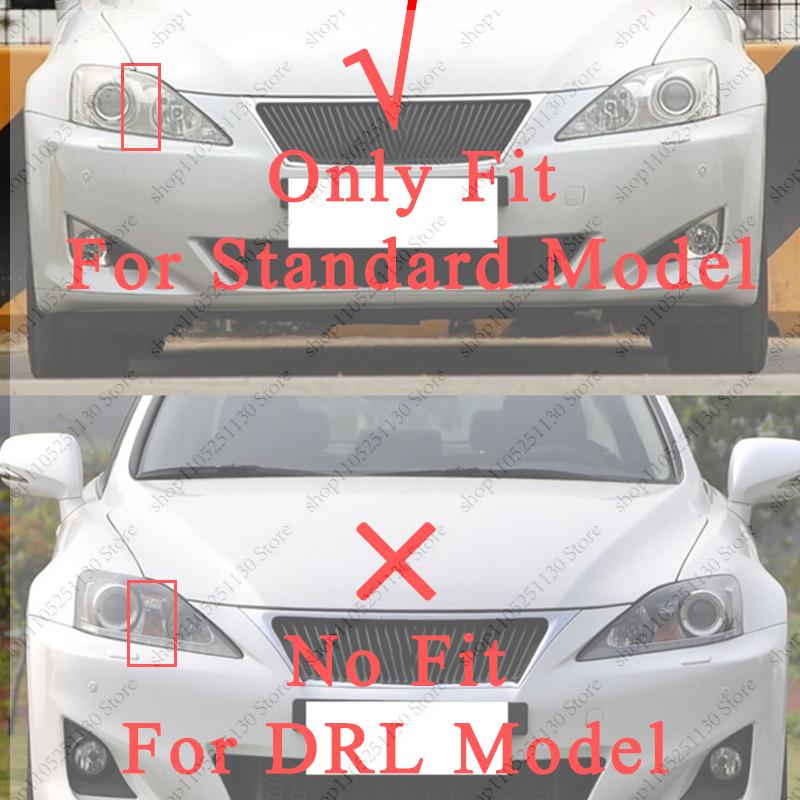 For Lexus IS250 IS300 IS350 2006-2012 Car Headlight Transparent Lampshade Cap Headlight Lens Lampshade Cover Auto Accessories