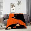 Artistic Pattern C-catS Throw Lightweight 240g Flannel Blanket Soft Skin-friendly for Summer Cooling