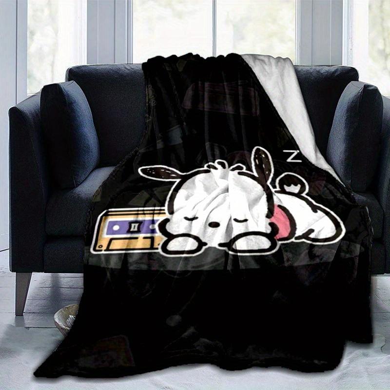 

1pc. Cute Cartoon Animal Sleeping with Radio Patterned Blanket - Perfect for Home, Office, Outdoor Use, Gift Idea, Suitable for All Seasonsz0 100x150cm