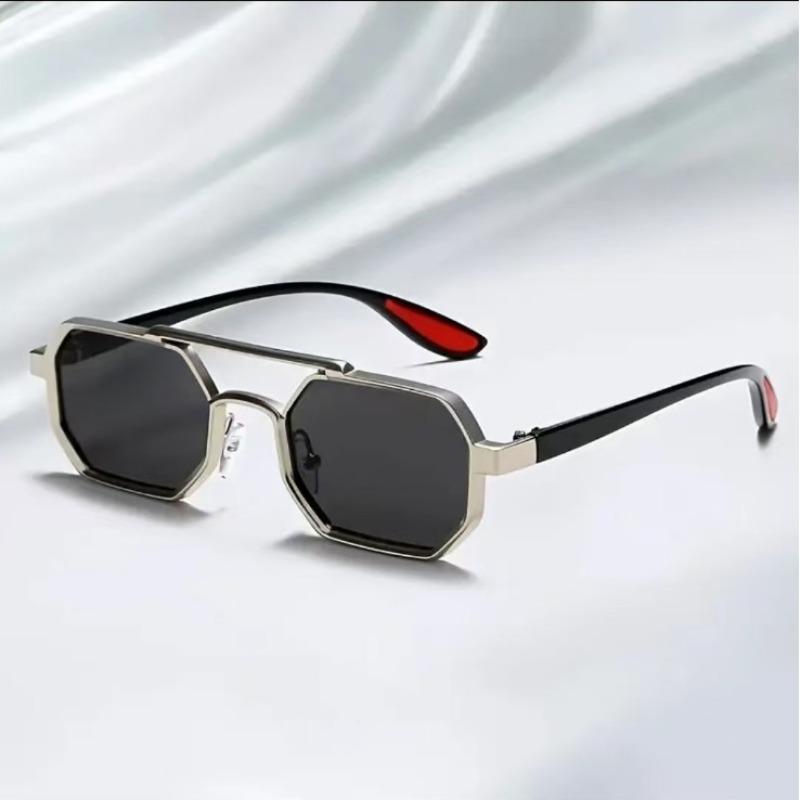 Vintage Square Sunglasses for Men Steampunk Sunglasses Retro Women Punk Style Fashion Glasses Retro Shades