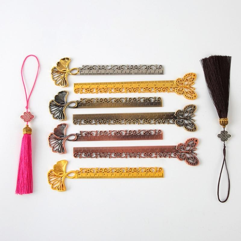 Bookmarks Ruler Vintage Bookmarks Hollow Bookmarks Metal Bookmarks Book Marker Card Garnishes Tool Portable Bookmarks