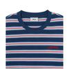 MLB Boston Red Sox Color Block Striped Long Sleeve Cotton Casual T-Shirt Unisex Tops 3ATSV0664-43NYM