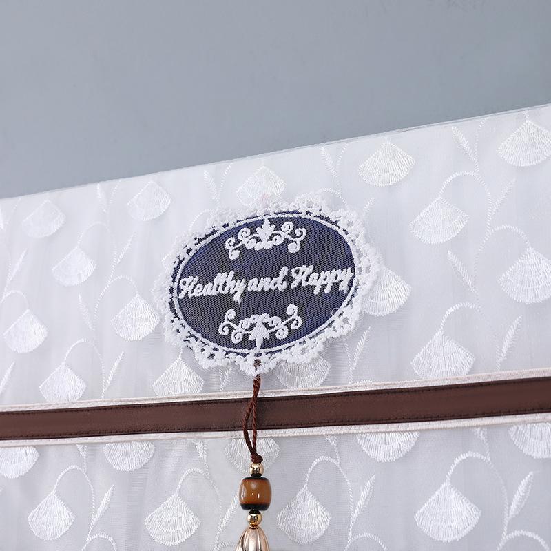 Chinese Style 2-HP Hanging Air Conditioner Dust Cover, Embroidered, Simple & Modern, Use Without Removing Windshield