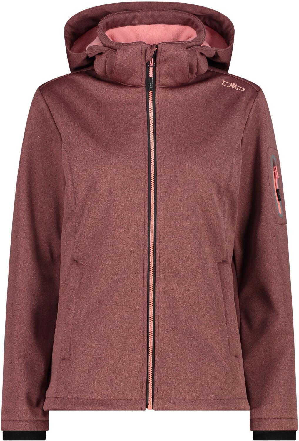 

Куртка CMP Softshell Jacket Zip Hood Women (39A5006M) Woman (39A5006M) darker orchidea mel 36