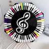 1PC Musical notes Umbrella Portable Folding Umbrella Iron Frame Hole Bone Structure Outdoor Home Umbrella A2