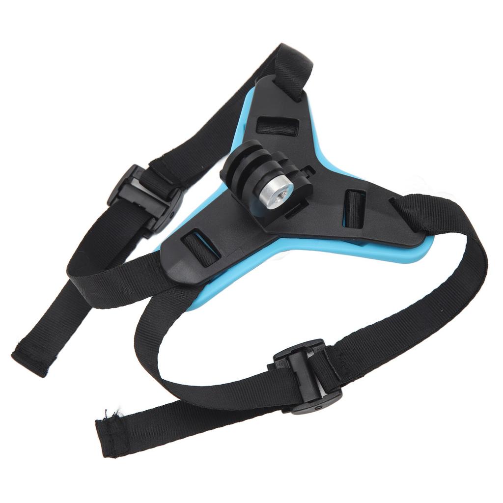 Helmet Chin Mount Light Anti Slip Motorcycle Helmet Chin Strap Holder for 3 2 Camera Mobile Phones