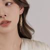 Fashion Tassel Long Drop Earrings Elegant Luxury Dangle Earrings For Women Stylish Statement Ear Jewelry