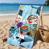 Dexter Power Adventure Beach Towel, Microfiber Beach Towel, Perfect For Pool, Beach, Travel, Home Decor Beach Party Fan Gifts