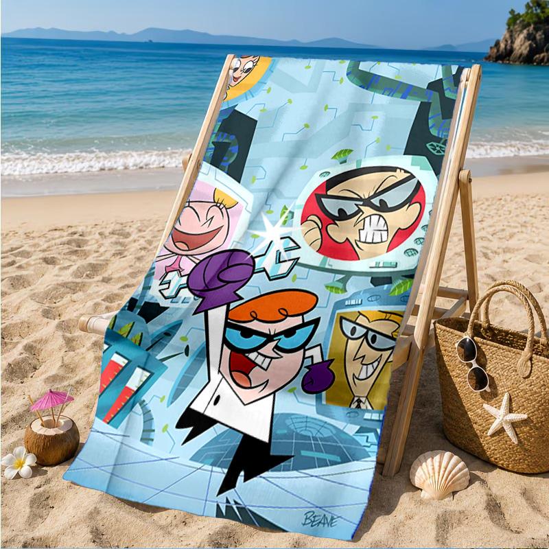 Dexter Power Adventure Beach Towel, Microfiber Beach Towel, Perfect For Pool, Beach, Travel, Home Decor Beach Party Fan Gifts