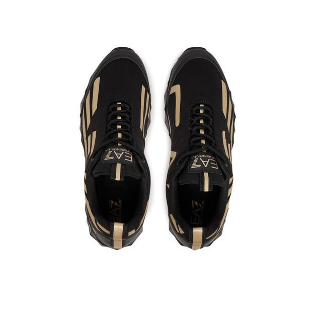Мужские кроссовки EA7 Emporio Armani X8x217 xk433 r969 чёрные