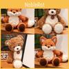 Fox Bear Teddy Plush Toy Animal Cute Soft Filled Doll Children Holiday Gift
