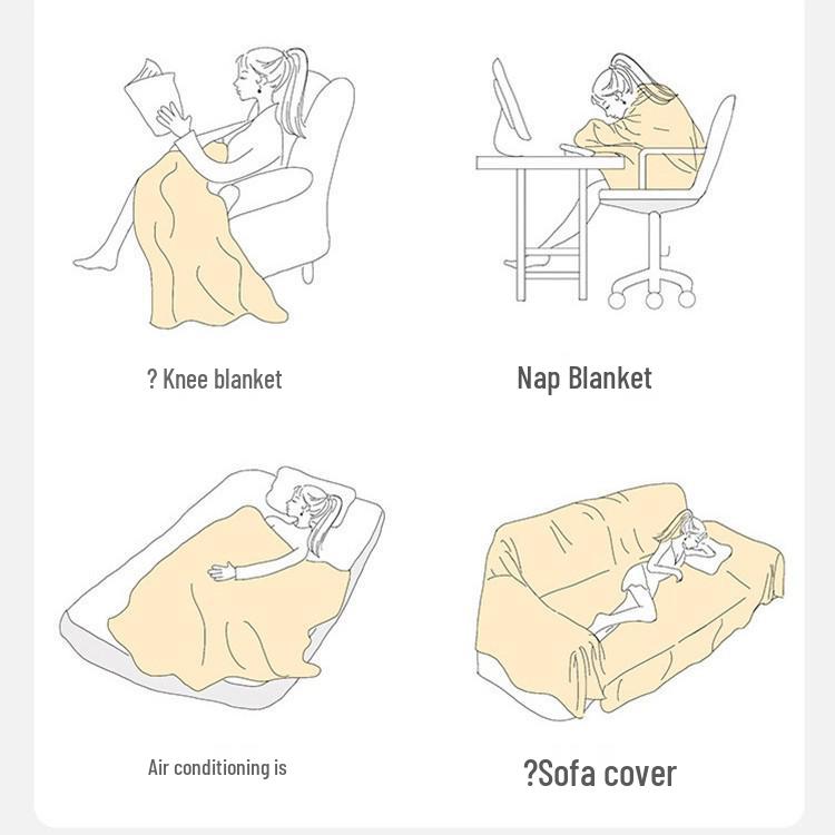 Nordic Summer Universal Sofa Cover Blanket for All Seasons